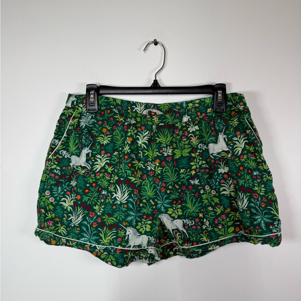 Printfresh Unicorn Garden Pajama Set Organic Cotton Medium - Picture 8 of 9